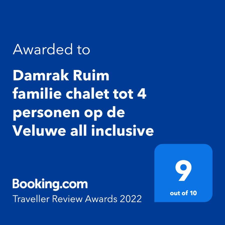 Ruim Familie Chalet Tot 4 Personen Op De Veluwe Bungalowpark De Kern Putten Εξωτερικό φωτογραφία